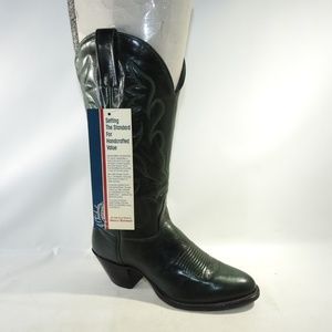 New J.Chisholm Size 8.5 Green Boots Womens B6 E8